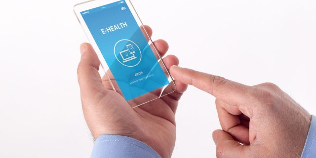 E-health,Concept,On,Screen